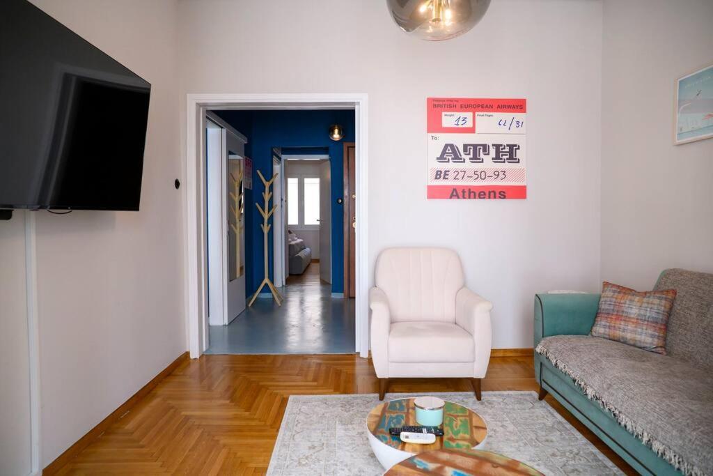 Bluexenia 1 Bedroom Retro Luxury Atény Exteriér fotografie